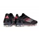 adidas F50 Elite Laceless FG Cleats Black Red