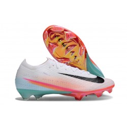 Nike Mercurial Vapor 16 Elite FG Soccer Shoes White Black Blue Red