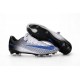 New 2016 Nike Mercurial Vapor XI FG ACC Soccer Boots White Blue Black
