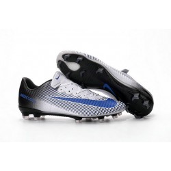 New 2016 Nike Mercurial Vapor XI FG ACC Soccer Boots White Blue Black