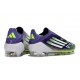 adidas F50 Elite Laceless FG Cleats Purple Rush Ftwr White Lucid Lemon