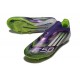 adidas F50 Elite Laceless FG Cleats Purple Rush Ftwr White Lucid Lemon