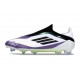 adidas F50 Elite Laceless FG Cleats X Messi Ftwr White Core Black Unity Purple