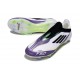 adidas F50 Elite Laceless FG Cleats X Messi Ftwr White Core Black Unity Purple