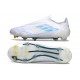 adidas F50 Elite Laceless FG Cleats White Pearl Met. Blue