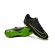 New 2016 Nike Mercurial Vapor XI FG ACC Soccer Boots Black Green