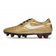 Nike Tiempo Legend X Elite Leather FG Boots R10 Gold White