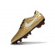 Nike Tiempo Legend X Elite Leather FG Boots R10 Gold White