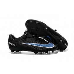 New 2016 Nike Mercurial Vapor XI FG ACC Soccer Boots in Black Blue
