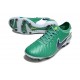 Nike Tiempo Legend X Elite Leather FG Boots Stadium Green White Dark Obsidian