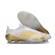adidas F50 Elite LL FG Boot Ftwr White Gold Met