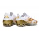 adidas F50 Elite LL FG Boot Ftwr White Gold Met
