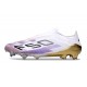 adidas F50 Elite LL FG Boot White Purple Black