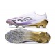 adidas F50 Elite LL FG Boot White Purple Black