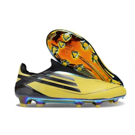 adidas F50 Elite LL FG Boot Yellow Black