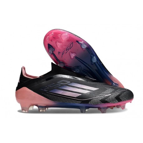 adidas F50 Elite LL FG Boot Black Pink