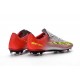 Nike Mercurial Vapor 11 FG Men Football Cleat Silver Red Yellow