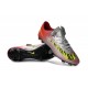 Nike Mercurial Vapor 11 FG Men Football Cleat Silver Red Yellow