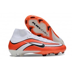 Nike Air Zoom Mercurial Superfly 10 Elite FG Red White Black