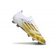 adidas F50 Elite FG Cleats White Yellow Black