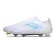 adidas F50 Elite FG Cleats White Blue
