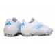 adidas F50 Elite FG Cleats White Blue