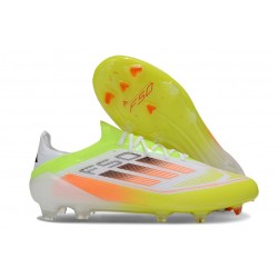 adidas F50 Elite FG Cleats Yellow White Orange