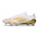 adidas F50 Elite FG Cleats Ftwr White Gold Met
