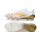 adidas F50 Elite FG Cleats Ftwr White Gold Met