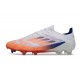 adidas F50 Elite FG Cleats Advancement - White Solar Red Lucid Blue