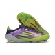 adidas F50 Elite FG Cleats Unity Purple Solar Yellow