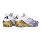 adidas F50 Elite FG Cleats White Blue Black
