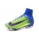 Nike Mercurial Superfly 5 FG Cristiano Ronaldo Boots Green Black Blue