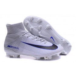 Nike Mercurial Superfly 5 FG Cristiano Ronaldo Boots White Black