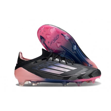 adidas F50 Elite Firm Ground Boots Black Pink