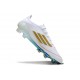 adidas F50 Elite Firm Ground Boots White Green Gold