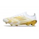 New adidas F50 + Elite FG White Golden