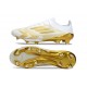 New adidas F50 + Elite FG White Golden