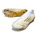New adidas F50 + Elite FG White Golden