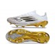 New adidas F50 + FG Ftwr White Black Gold Met