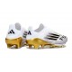 New adidas F50 + FG Ftwr White Black Gold Met