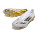 New adidas F50 + FG Ftwr White Black Gold Met