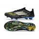 New adidas F50 + FG Core Black Iron Met. Lucid Lemon