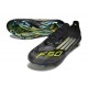 New adidas F50 + FG Core Black Iron Met. Lucid Lemon