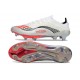 New adidas F50 + FG X MESSI Ftwr White Lucid Red Silver Met.