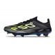 New adidas F50 + FG Core Black Iron Met. Lucid Lemon