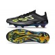New adidas F50 + FG Core Black Iron Met. Lucid Lemon