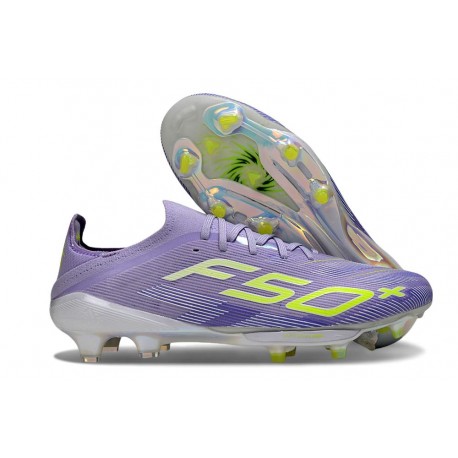 New adidas F50 + FG Purple Yellow