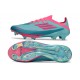 New adidas F50 + FG X MESSI Flash Aqua Lucid Pink Lucid Cyan