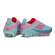 New adidas F50 + FG X MESSI Flash Aqua Lucid Pink Lucid Cyan